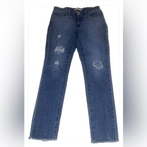 Levi’s 711 Skinny Ripped Jeans